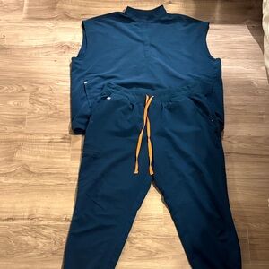 Figs Technical Collection Carribean Blue Apparel